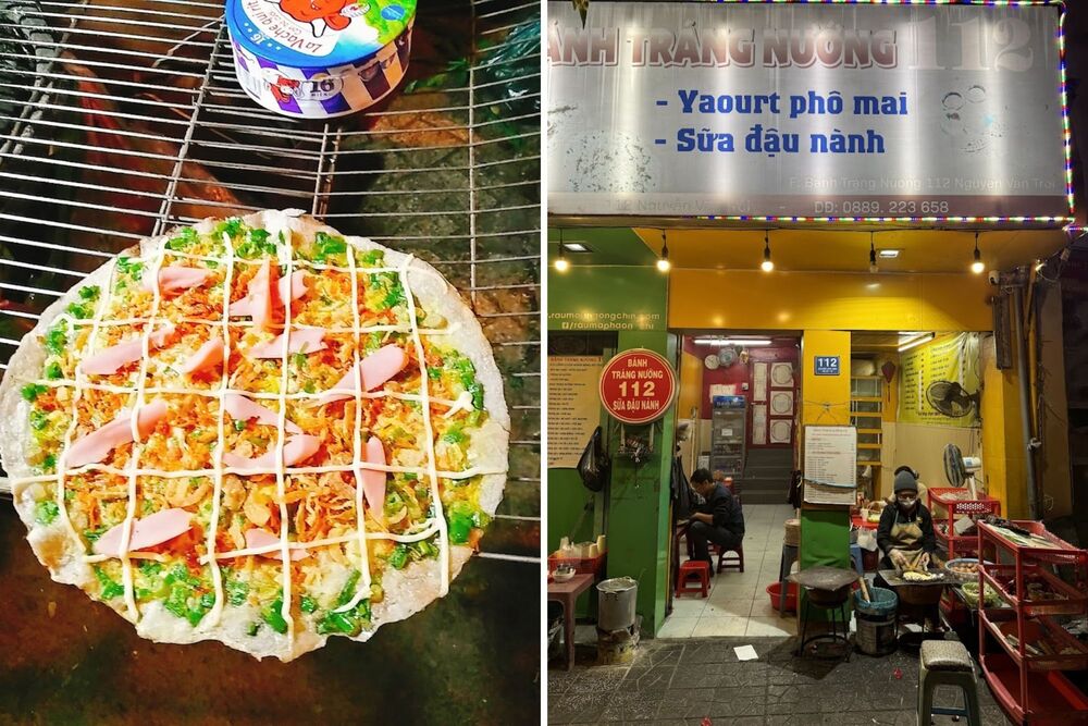 Quán trang trí đẹp, phù hợp với người vừa muốn thưởng thức bánh tráng nướng thơm ngon, vừa check-in ảnh đẹp
